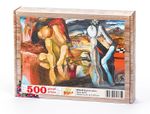 Düşünen Adam Ahşap Puzzle 500 Parça (ST04-D)