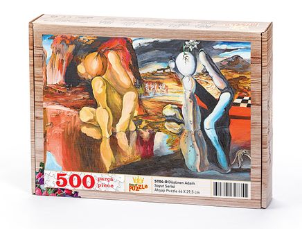 Düşünen Adam Ahşap Puzzle 500 Parça (ST04-D)