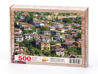 Safranbolu Evleri Ahşap Puzzle 500 Parça (SY02-D) 