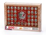 Osmanlı Padişahları Ahşap Puzzle 500 Parça (TS56-D)