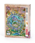 Türkiye Minyatürleri - Konya - Nasuhi Hasan Çolpan	Ahşap Puzzle 500 Parça (TS50-D)