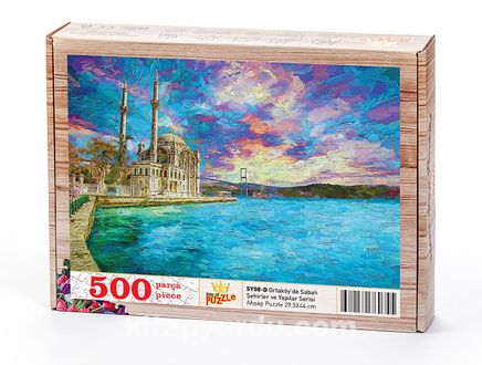 Ortaköy'de Sabah Ahşap Puzzle 500 Parça (SY08-D)