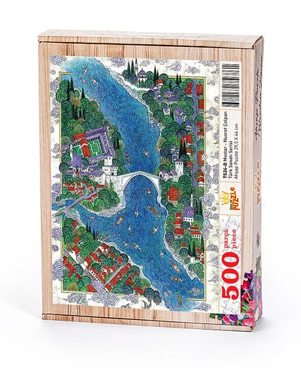 Mostar - Nusret Çolpan Ahşap Puzzle 500 Parça (TS24-D)