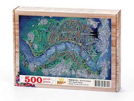 Köln - Nusret Çolpan	Ahşap Puzzle 500 Parça (TS22-D)