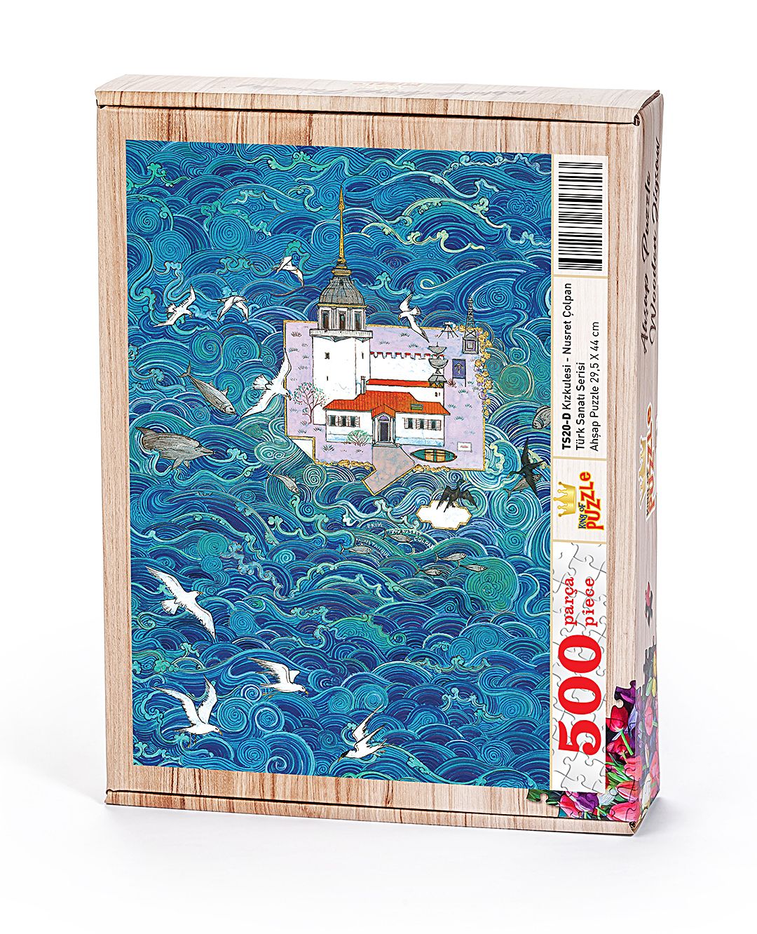 Kızkulesi - Nusret Çolpan Ahşap Puzzle 500 Parça (TS20-D) - Fiyatı