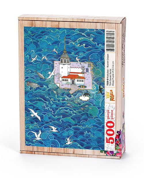 Kızkulesi - Nusret Çolpan Ahşap Puzzle 500 Parça (TS20-D) - Fiyatı
