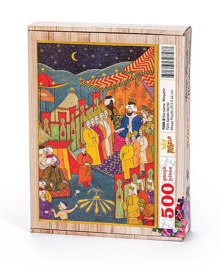 Surname - Minyatür Ahşap Puzzle 500 Parça (TS08-D)