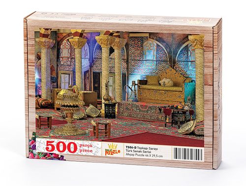 Topkapı Sarayı Ahşap Puzzle 500 Parça (TS06-D)