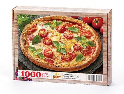 Pizza Ahşap Puzzle 1000 Parça (YI03-M)