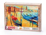 Venedik İtalya Ahşap Puzzle 1000 Parça (UK05-M)