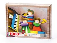 Çocuk Trio (Sürpriz Parçalı) Ahşap Puzzle 1000 Parça (CK11-M)