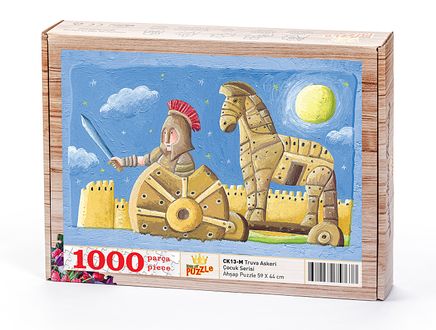 Truva Askeri Ahşap Puzzle	1000 Parça (CK13-M)