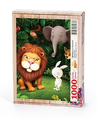 Orman Mahkemesi Ahşap Puzzle 1000 Parça (CK15-M)