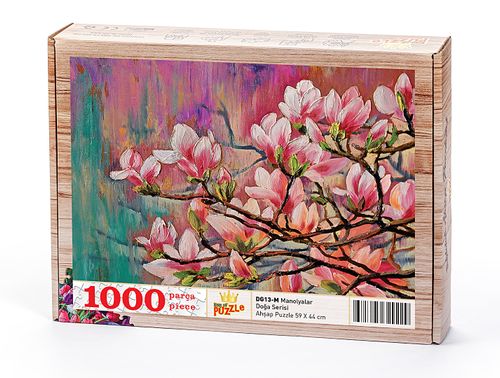 Manolyalar Ahşap Puzzle 1000 Parça (DG13-M)