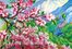 Fuji'de Bahar ve Sakura Ahşap Puzzle 1000 Parça (DG15-M)