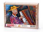 Kubik Piyanist Ahşap Puzzle 1000 Parça (DM11-M)