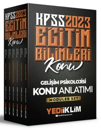 2023 KPSS Eğitim Bilimleri Konu Anlatımlı Modüler Set (6 Kitap)