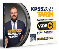 2023 KPSS Tarih Tamamı Video Çözümlü Soru Bankası 