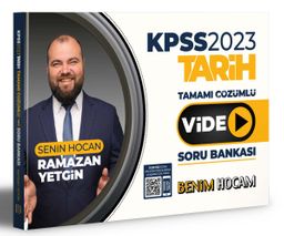 2023 KPSS Tarih Tamamı Video Çözümlü Soru Bankası 