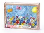 Kelebekler ve Bahar Ahşap Puzzle 1000 Parça (HV45-M)