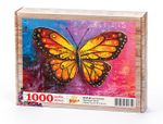 Kral Kelebegi Ahşap Puzzle 1000 Parça (HV47-M)