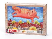 Mahallenin Kedisi Ahşap Puzzle 1000 Parça (HV59-M)