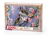Baharda Sakalar  Ahşap Puzzle 1000 Parça (HV61-M)
