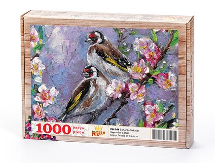 Baharda Sakalar  Ahşap Puzzle 1000 Parça (HV61-M)