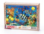 Tropik Balıklar ve Batık Ahşap Puzzle 1000 Parça (HV65-M)