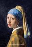 İnci Küpeli Kız - Johannes Vermeer Ahşap Puzzle 1000 Parça (KR01-M)