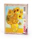 Bir Vazoda On İki Günebakan - Vincent Van Gogh Ahşap Puzzle 1000 Parça (KR03-M)
