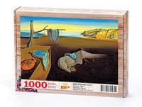 Belleğin Azmi - Salvador Dali Ahşap Puzzle 1000 Parça (KR07-M)