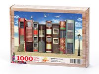 Kitap Sokağı Ahşap Puzzle 1000 Parça (KT05-M)