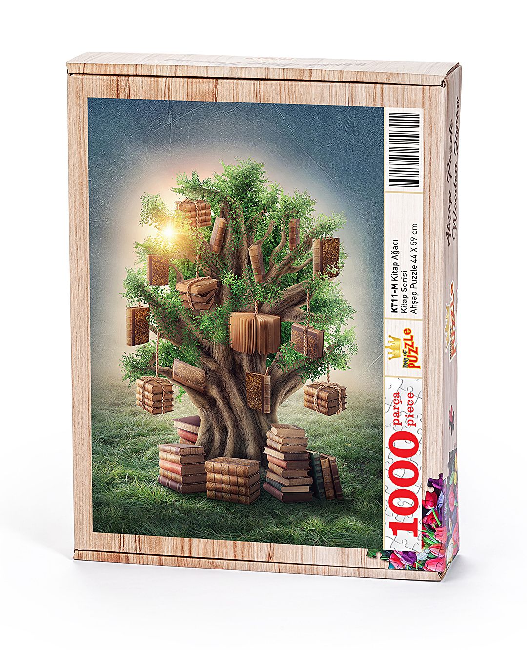 Kitap Ağacı Ahşap Puzzle 1000 Parça (KT11-M) - Fiyatı, Yorumları