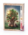 Kitap Ağacı Ahşap Puzzle 1000 Par&ccedil;a (KT11-M)