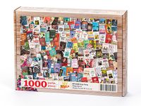 Kitap Kolaj Ahşap Puzzle 1000 Parça (KT13-M)