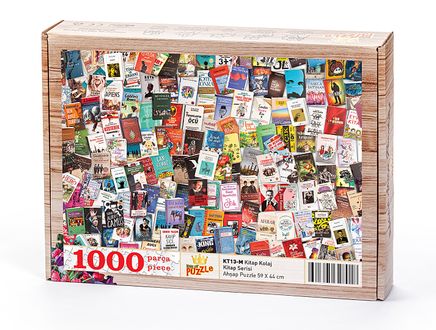 Kitap Kolaj Ahşap Puzzle 1000 Parça (KT13-M)
