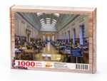 Harvard Üniversitesi Kütüphanesi - Massachusetts / ABD Ahşap Puzzle 1000 Parça (KT33-M)