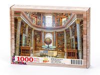 Pannonhalma Kütüphanesi - Györ - Macaristan Ahşap Puzzle 1000 Parça (KT35-M)
