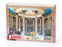 Ruben Martinez Villena Kütüphanesi - Havana - Küba Ahşap Puzzle 1000 Parça (KT41-M)