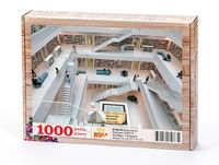 Stuttgart Şehir Kütüphanesi - Stuttgart / Almanya	Ahşap Puzzle 1000 Parça (KT55-M)