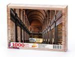 Trinity College Kütüphanesi - Dublin / İrlanda Ahşap Puzzle 1000 Parça (KT57-M)
