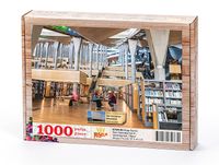 Yeni İskenderiye Kütüphanesi - İskenderiye / Mısır Ahşap Puzzle 1000 Parça (KT59-M)