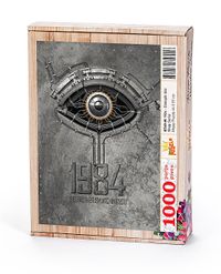 1984 - Distopik Göz Ahşap Puzzle 1000 Parça (KT69-M)