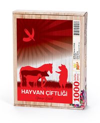 Hayvan Çiftliği - Snowball Ahşap Puzzle 1000 Parça (KT75-M)