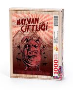 Hayvan Çiftliği - Napoleon Ahşap Puzzle 1000 Parça (KT77-M)