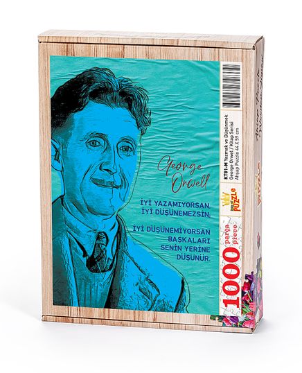 Yazmak ve Düşünmek - George Orwell	Ahşap Puzzle 1000 Parça (KT81-M)