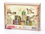 Sevimli Öğrenci Baykuşlar Ahşap Puzzle 1000 Parça (KT83-M)