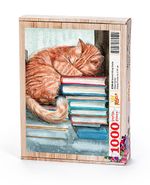 Sevimli Kitap Dostu Ahşap Puzzle 1000 Parça (KT85-M)