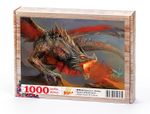 Ejderha ve  Şövalye Ahşap Puzzle 1000 Parça (MF03-M)
